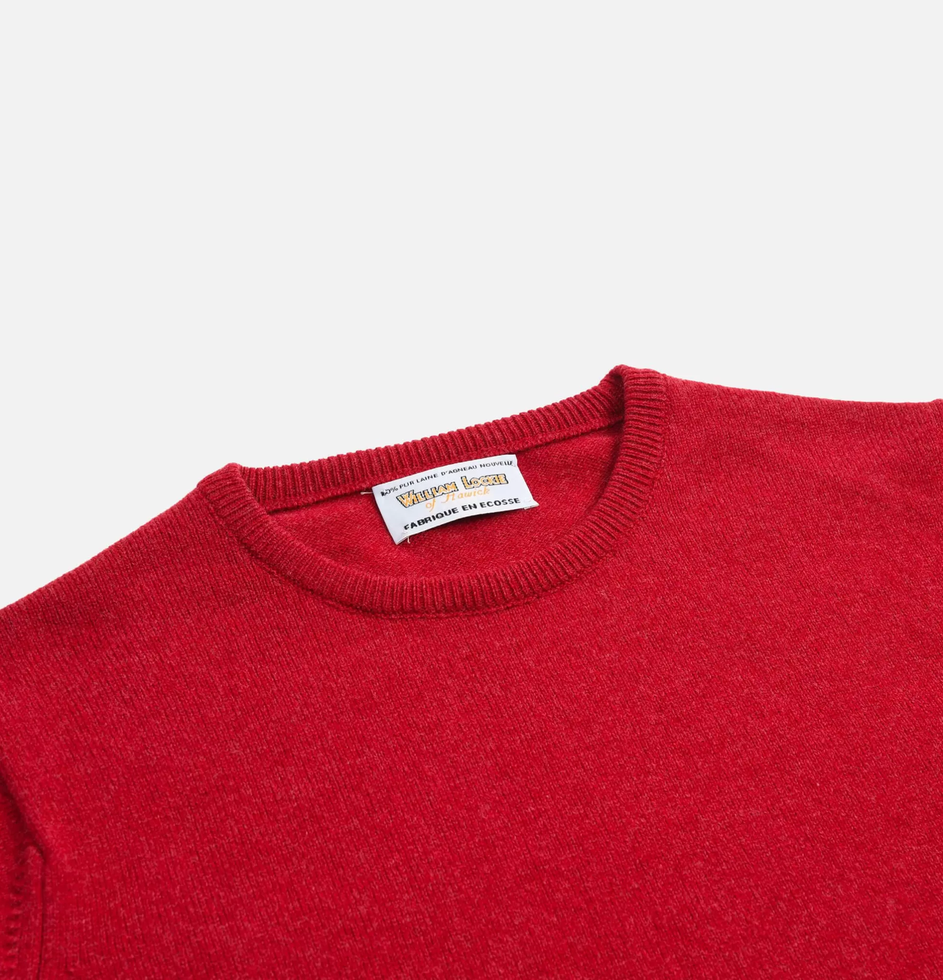 WILLIAM LOCKIE Knitwear<Round Neck Pullover Poppy Mix