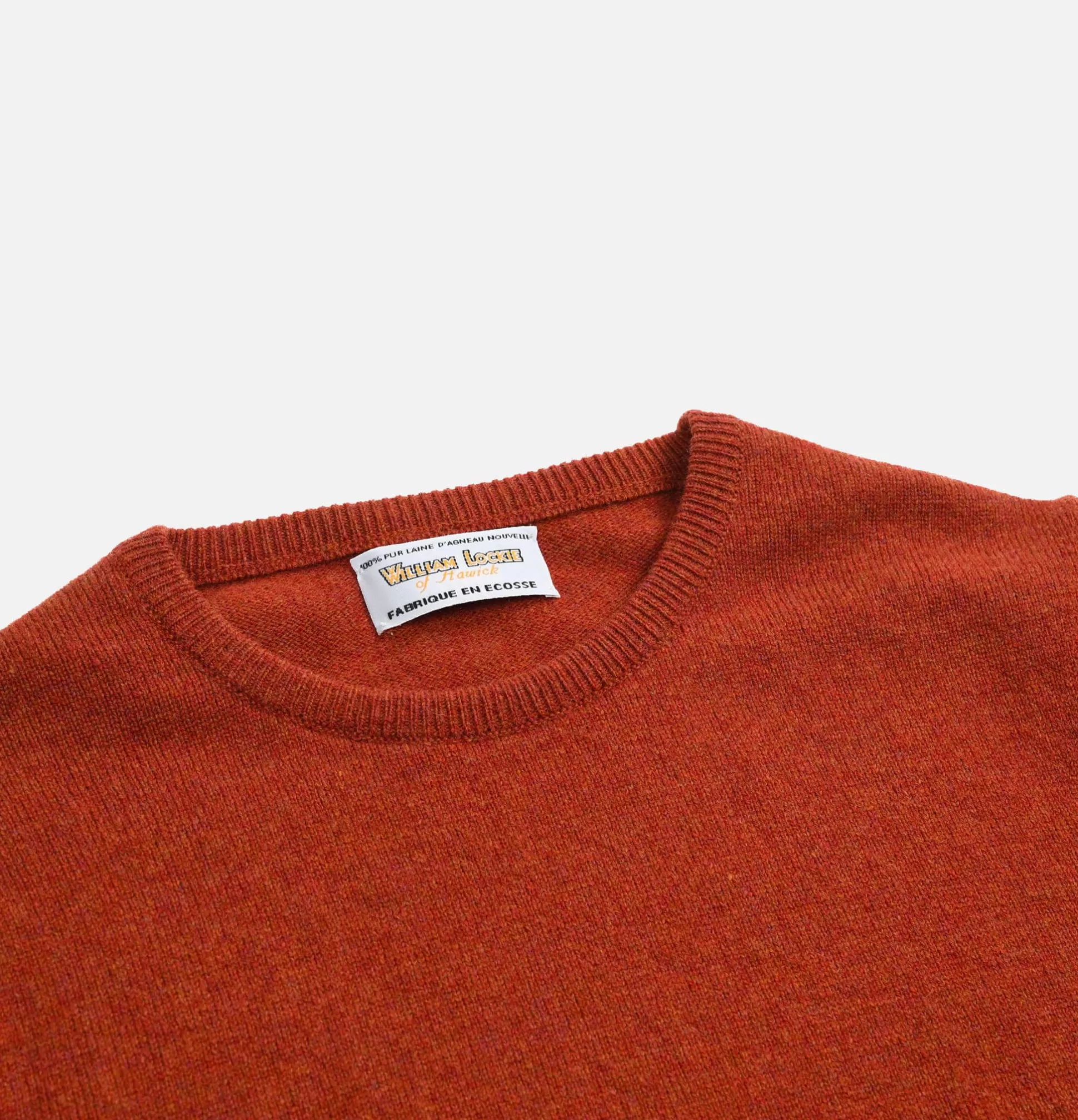 WILLIAM LOCKIE Knitwear<Round Neck Pullover Tiger