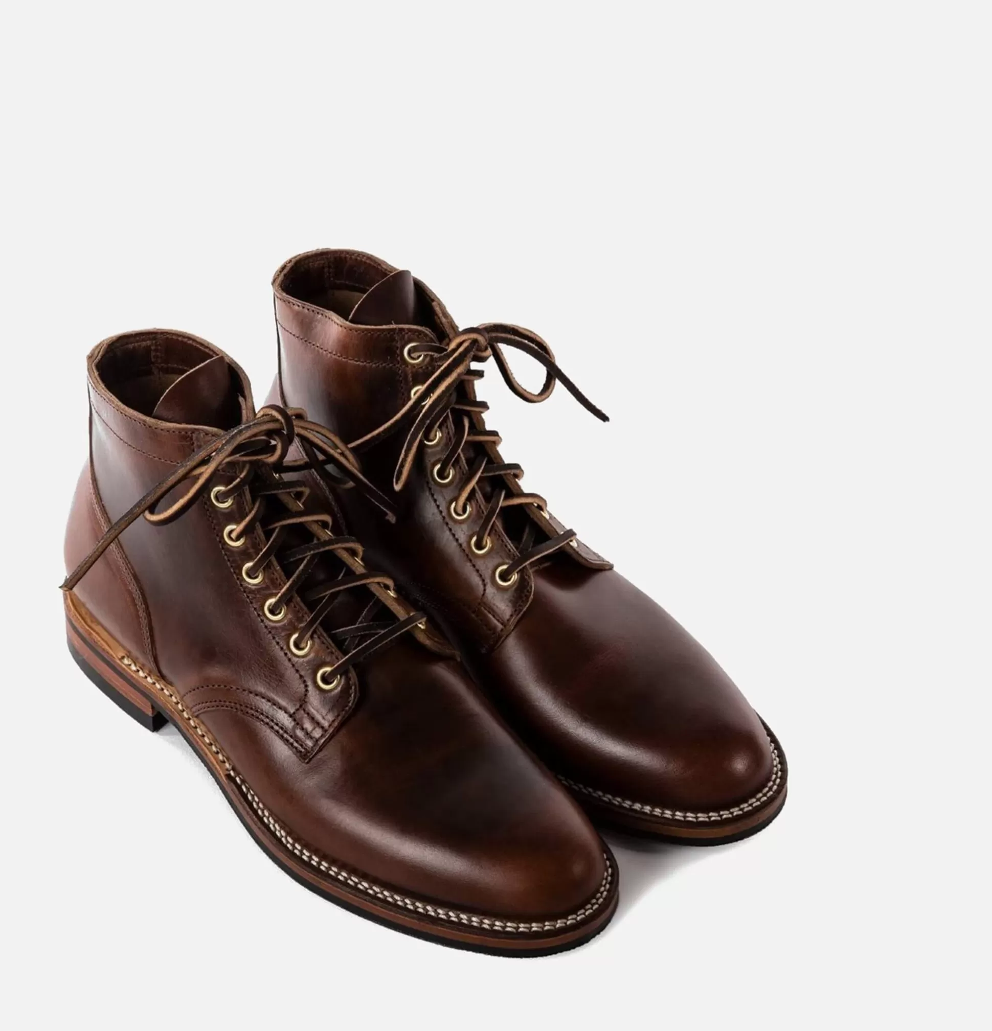 VIBERG Boots<Service Boot Brown Chromexcel