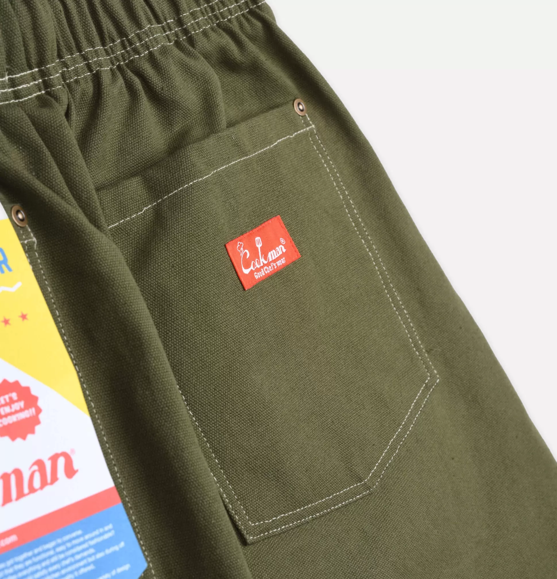 COOKMAN Shorts<Short Front Pocket Olive