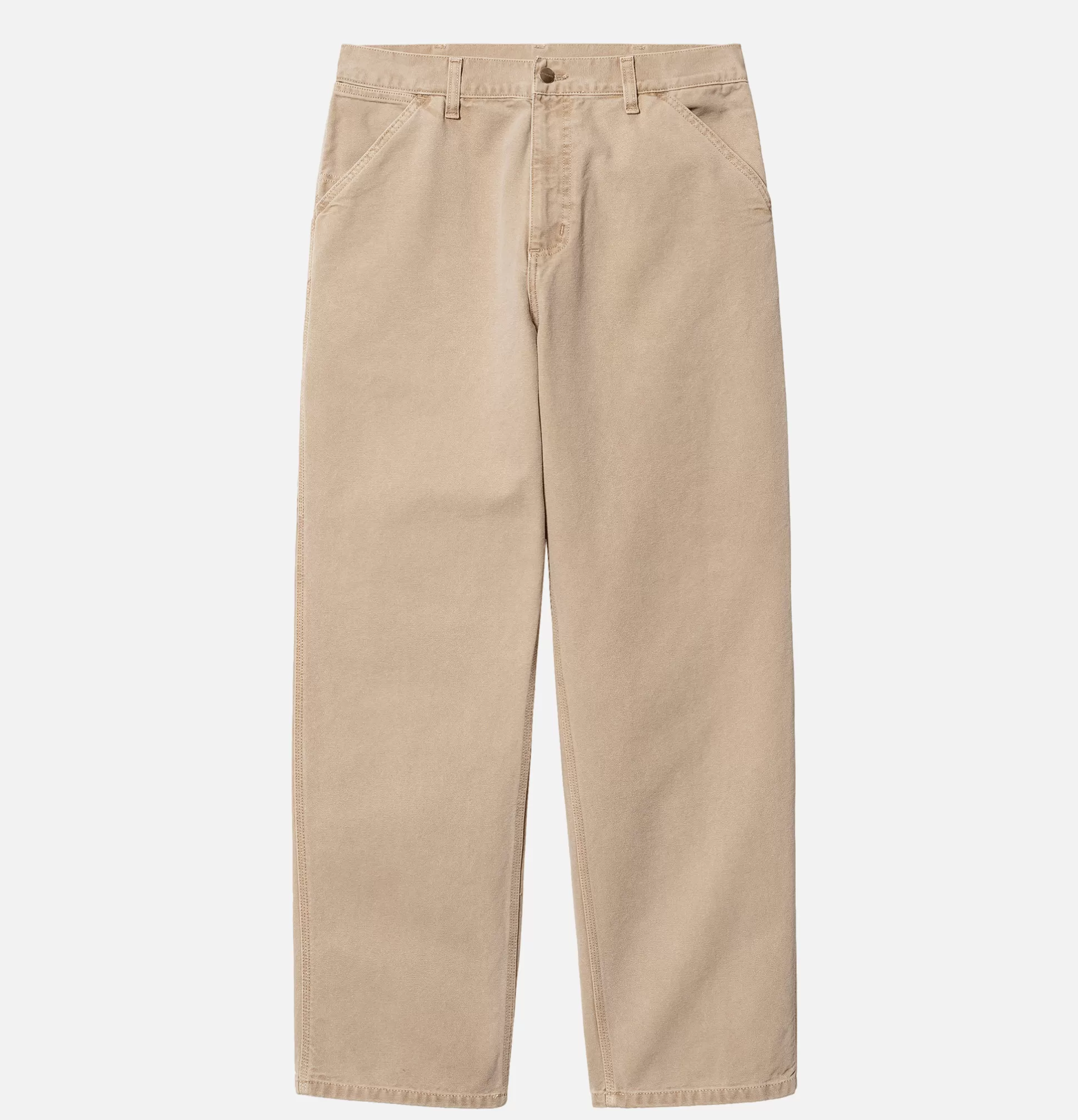 CARHARTT WIP Chinos<Single Knee Dusty H Brown Fade