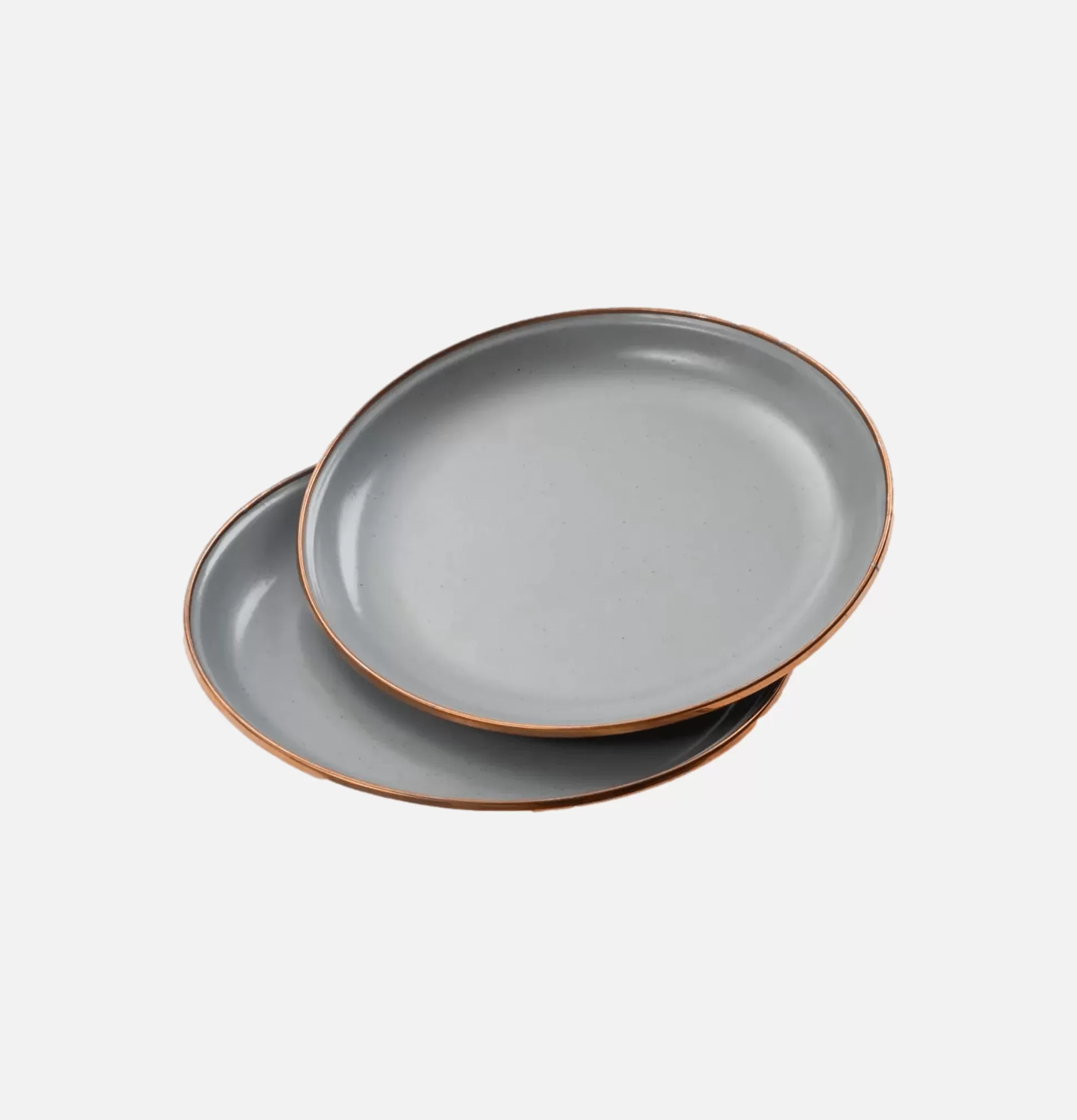 BAREBONES Outdoor<Small Enamel Plate X 2 Grey