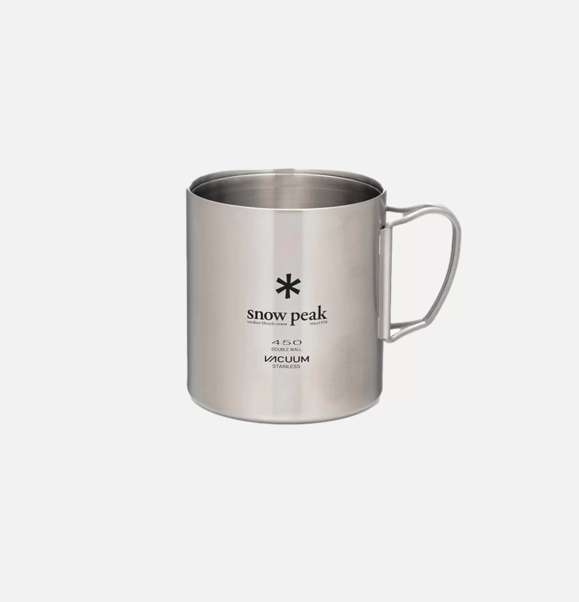 SNOW PEAK Outdoor<Stl Vacume Double Wall Mug 450