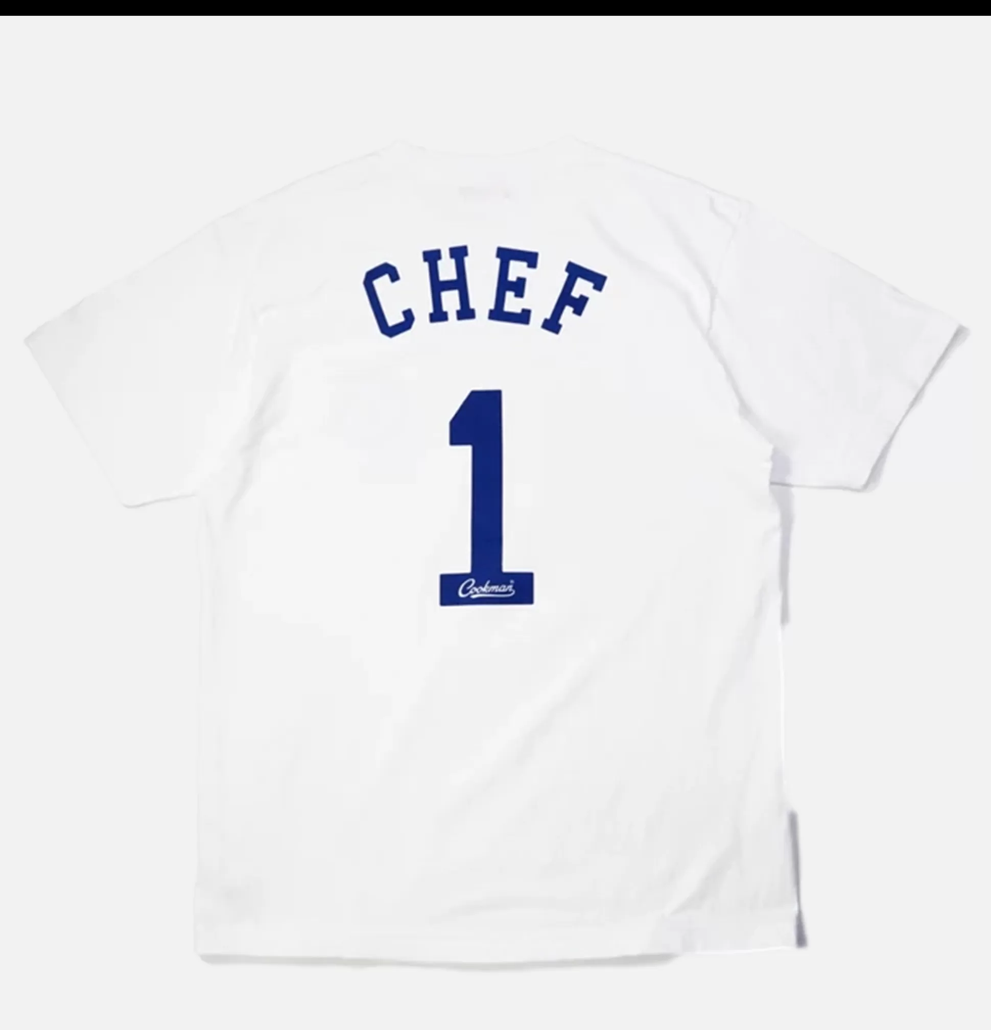 COOKMAN T-Shirts<Tee Shirt Chef Hat La White