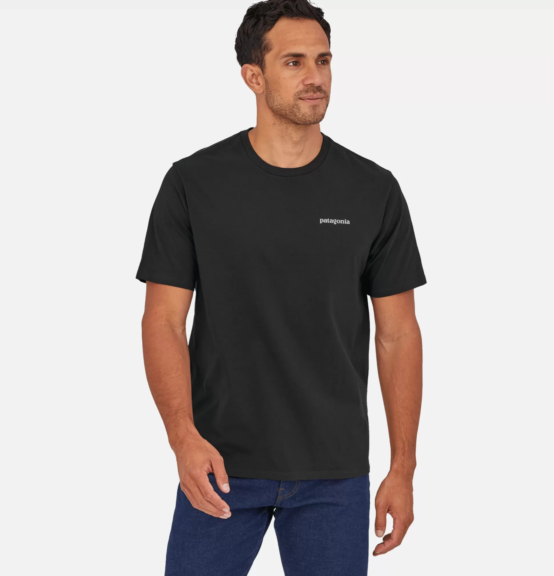 PATAGONIA T-Shirts<Tee Shirt P6 Mission Ink Black