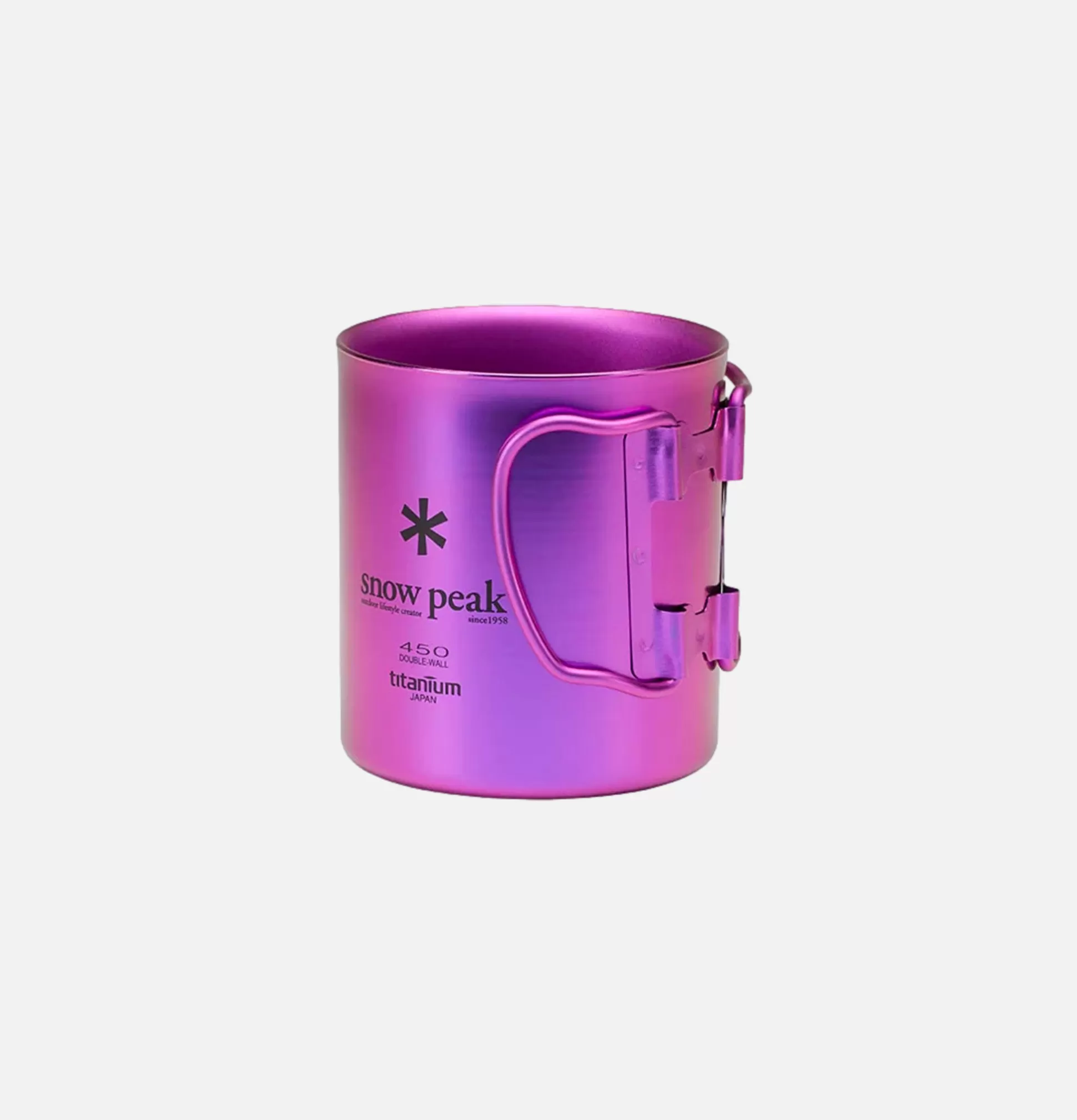 SNOW PEAK Maison<Titanium Single 450 Cup Purple