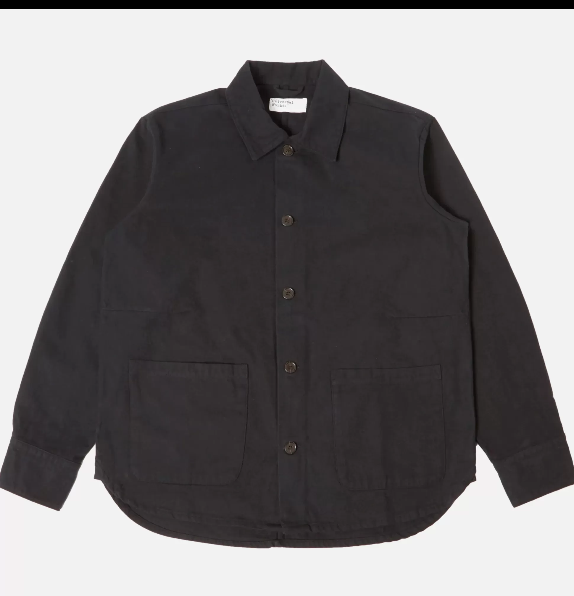 UNIVERSAL WORKS Shirts & Polos<Travail Overshirt Black