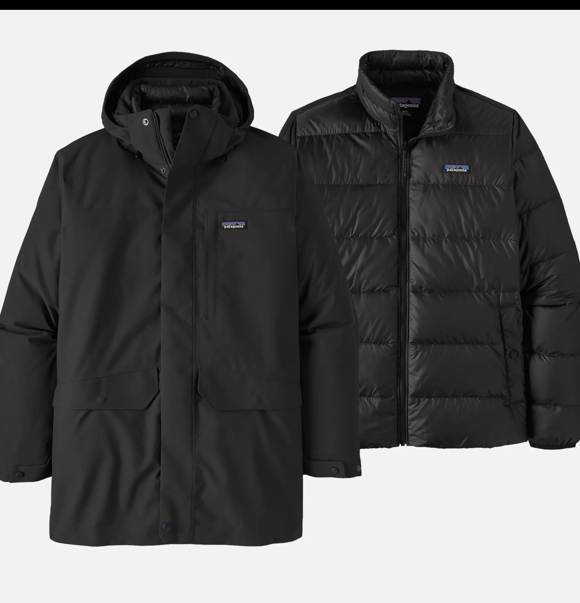 PATAGONIA Coats & Jackets<Tres 3 In 1 Parka Black