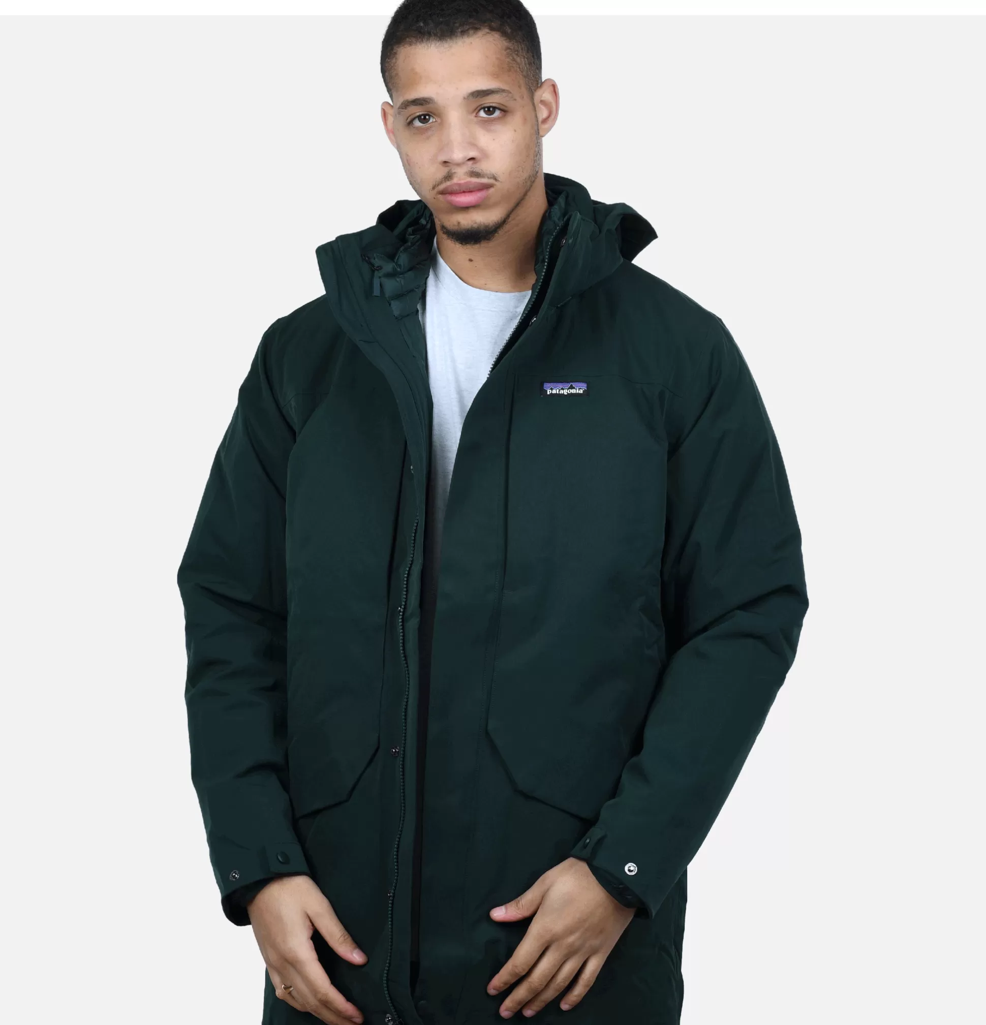 PATAGONIA Coats & Jackets<Tres In 1 Parka Northern Green