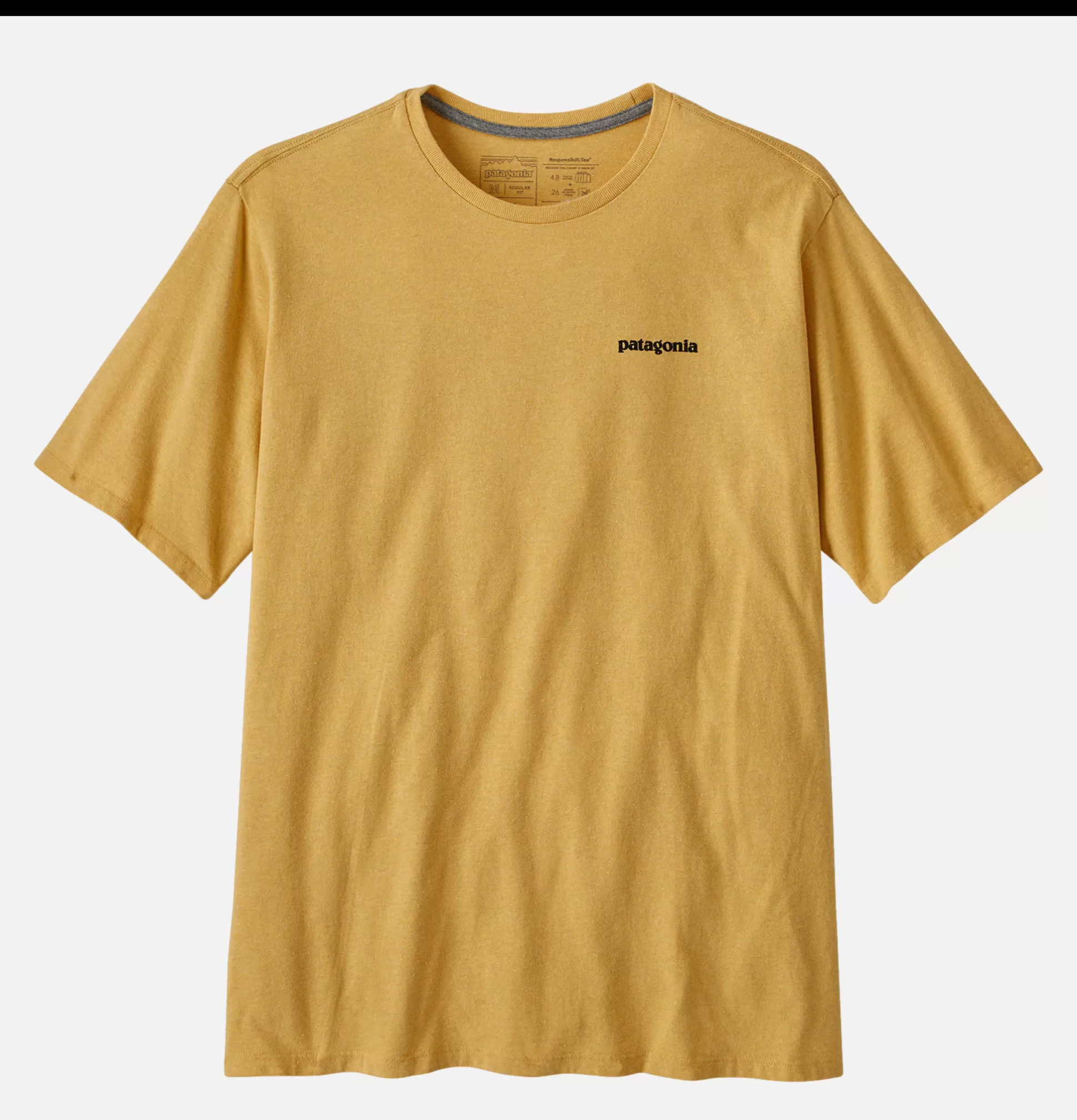 PATAGONIA T-Shirts<T-Shirt P6 Logo Yellow