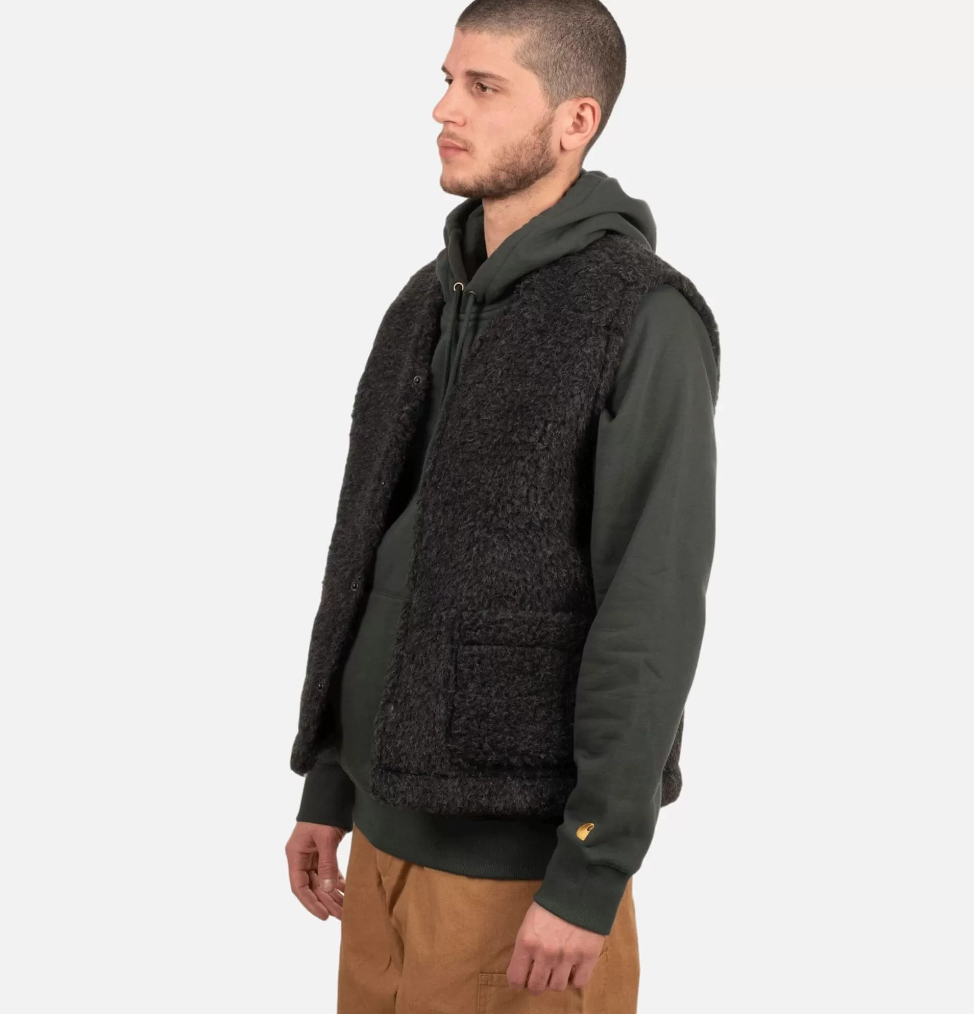 COLDBREAKER Sweatshirts & Fleeces<Turk Vest Black