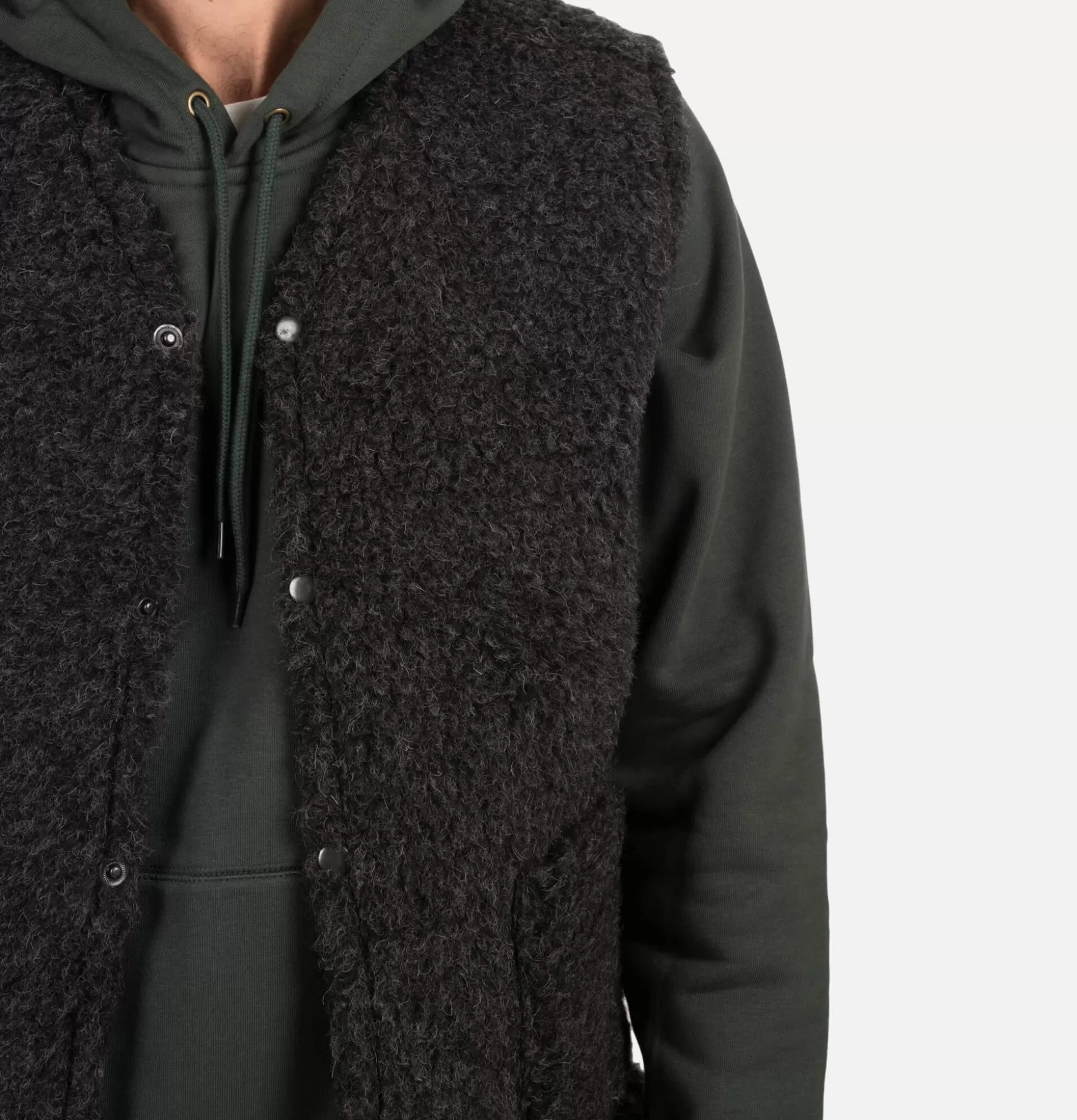 COLDBREAKER Sweatshirts & Fleeces<Turk Vest Black