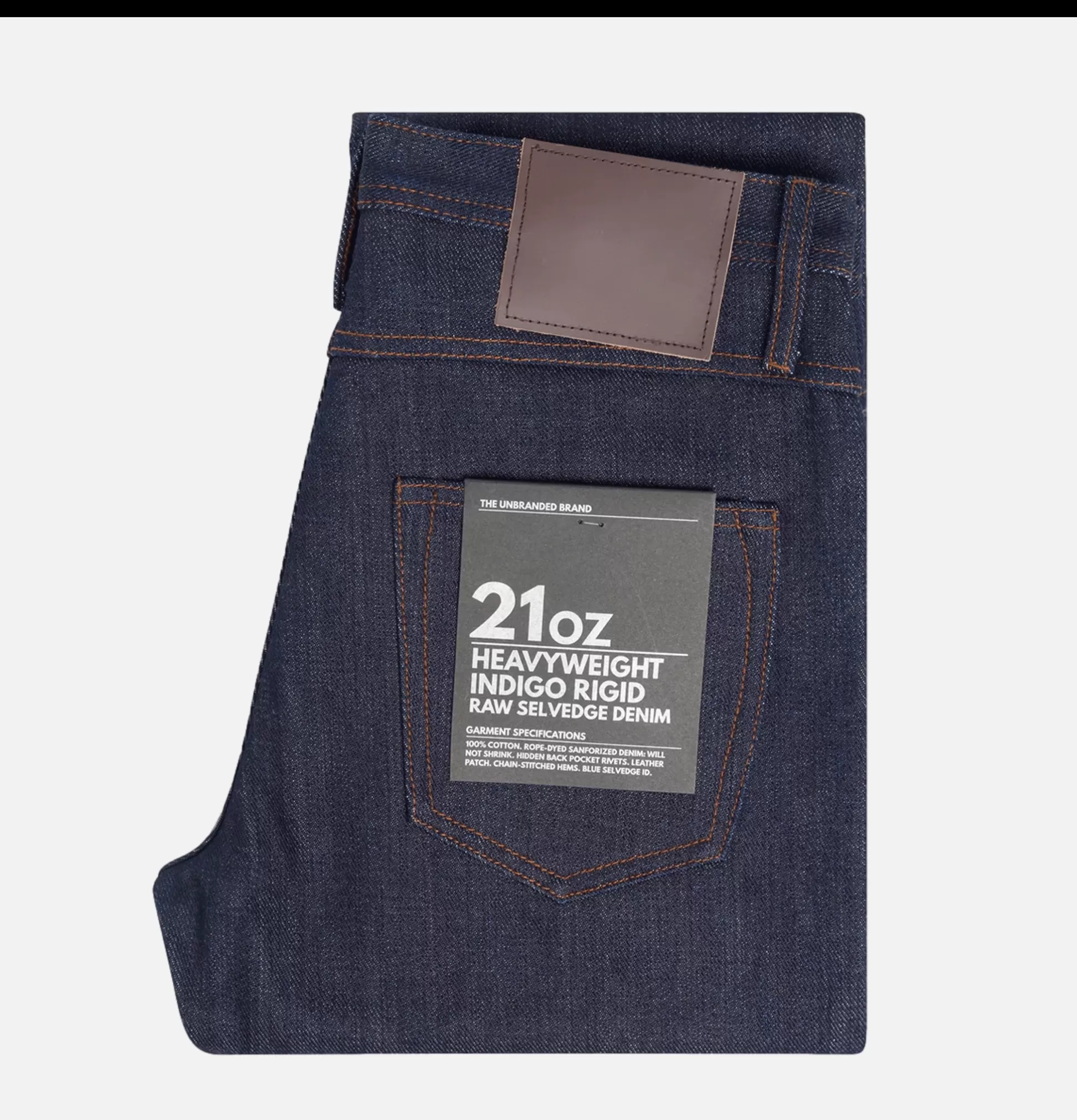 UNBRANDED BRAND Jeans<Ub321 Straight Jeans 21Oz Indigo