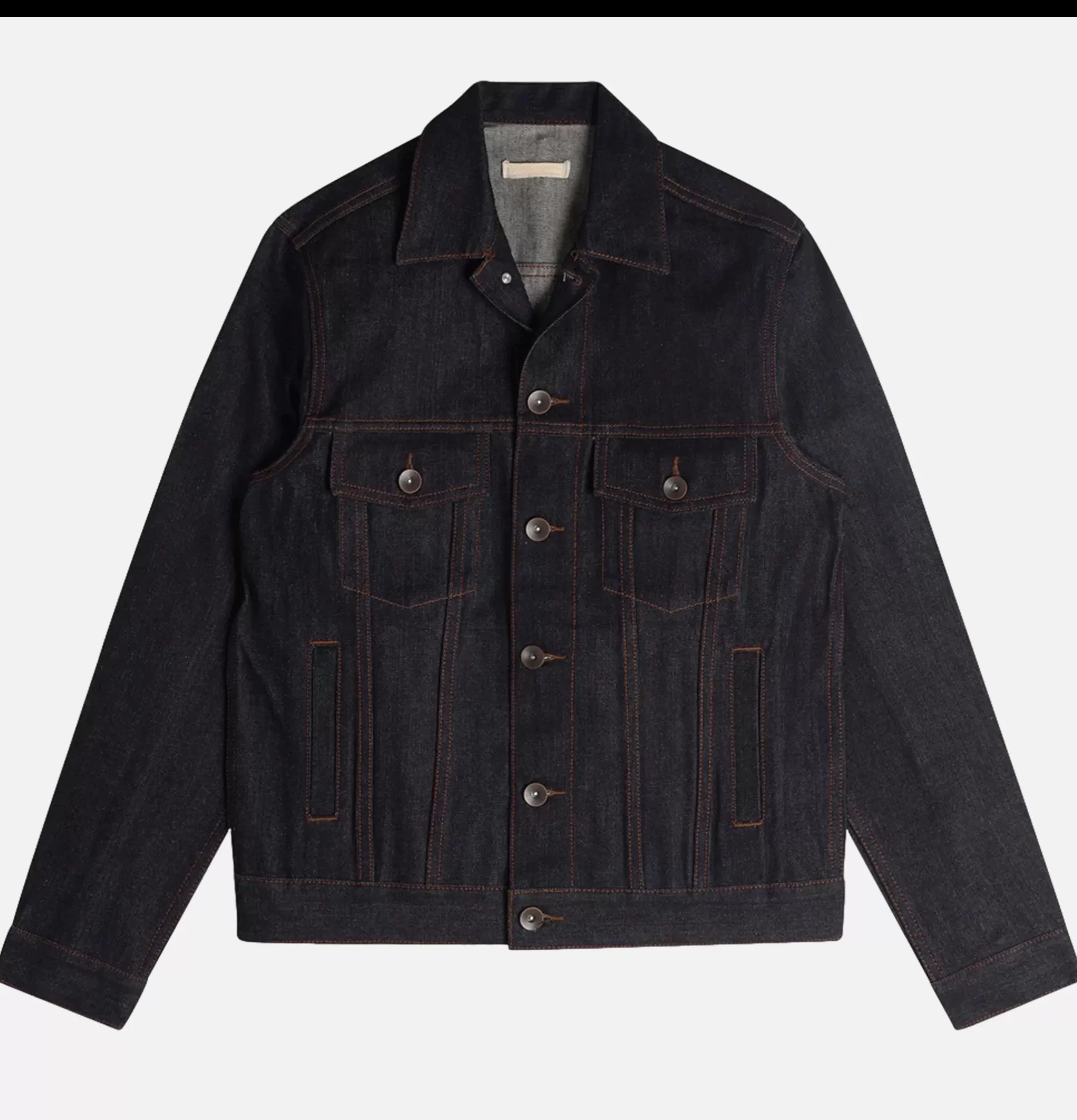 UNBRANDED BRAND Coats & Jackets<Ub901 14.5Oz Indigo Selvedge Jacket