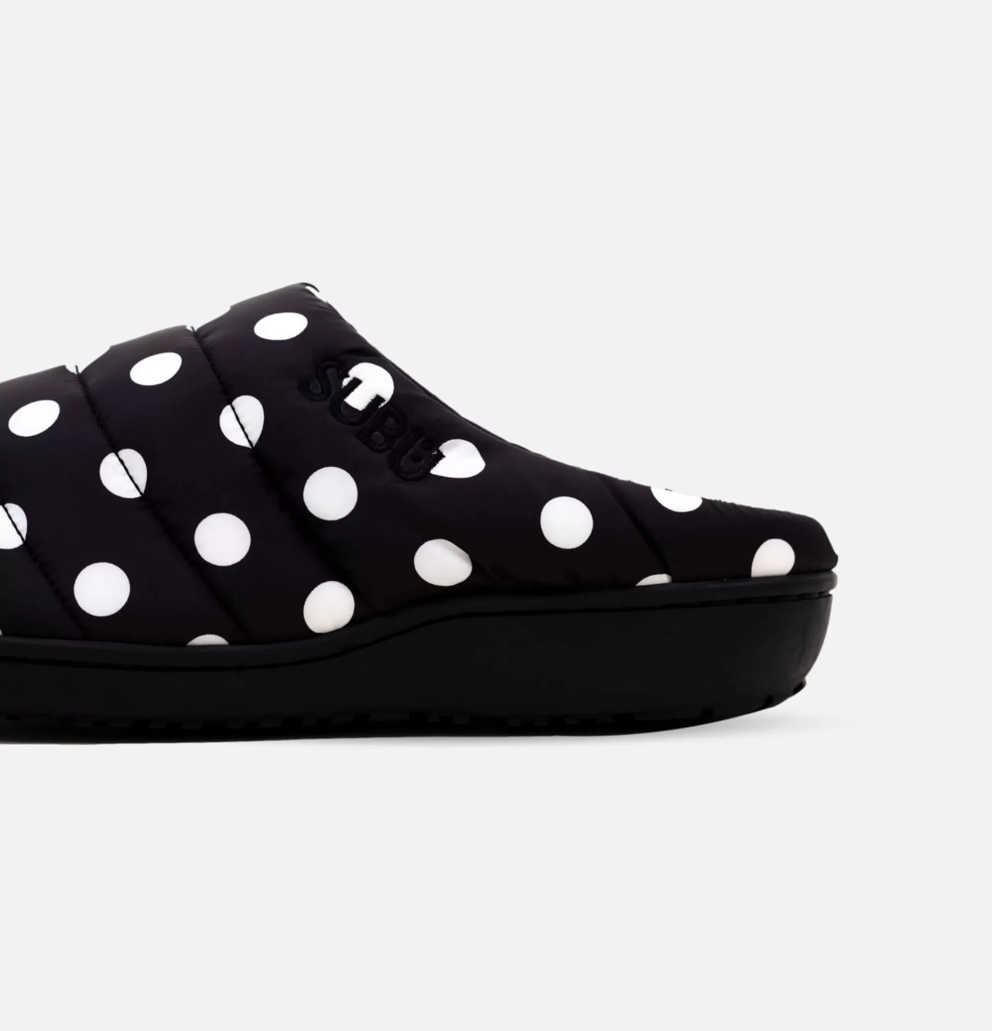 SUBU TOKYO Shoes<Unevenless Slippers Blackdots