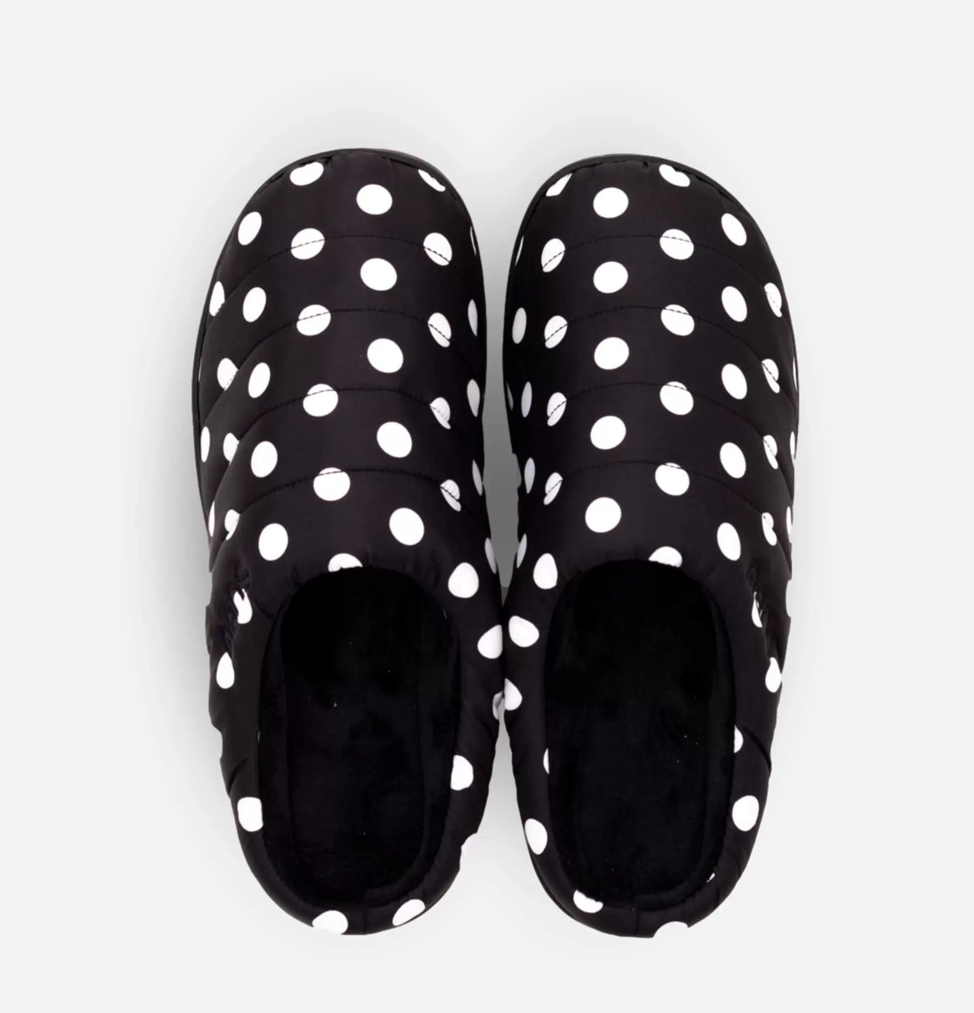 SUBU TOKYO Shoes<Unevenless Slippers Blackdots