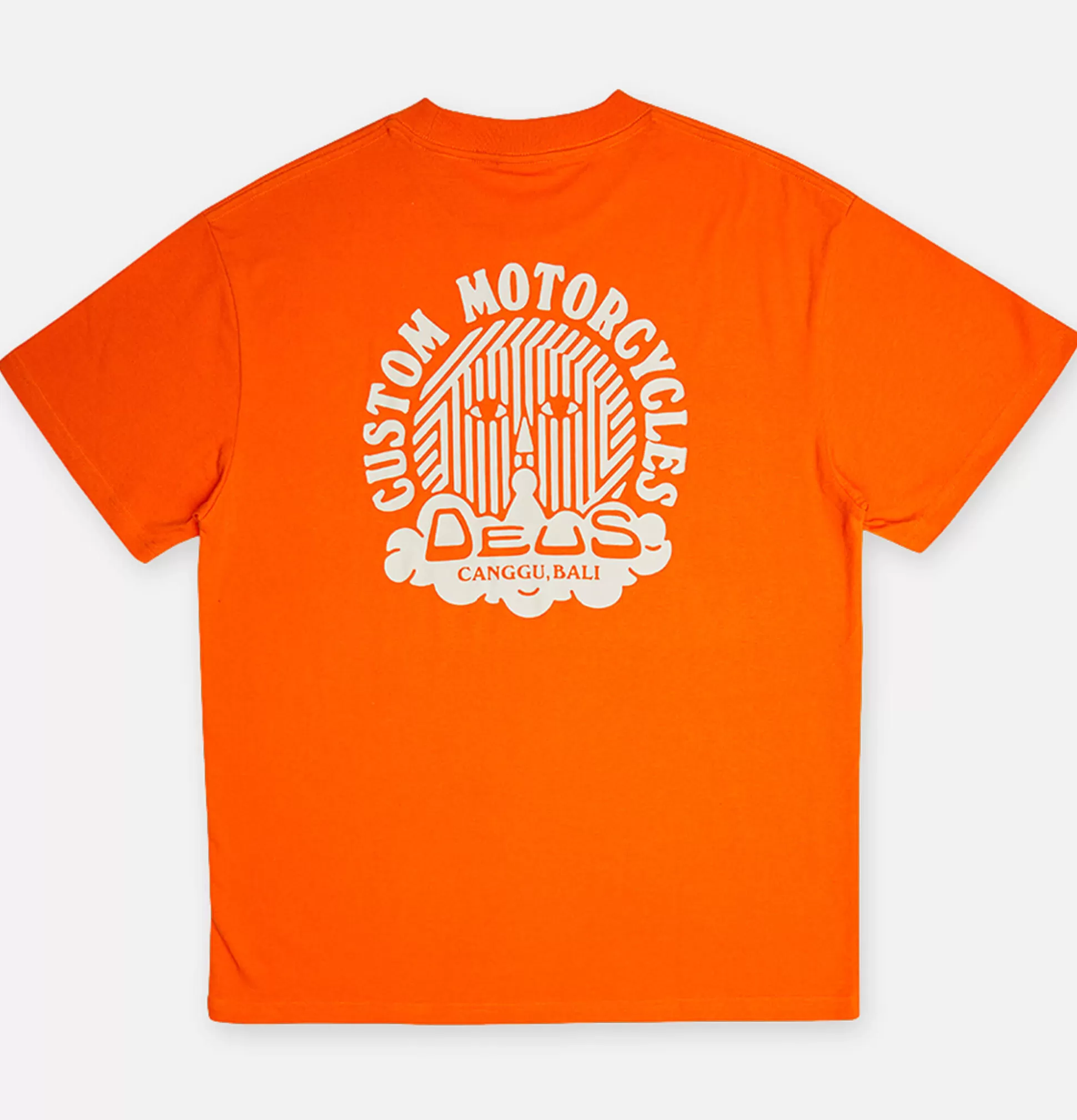 DEUS T-Shirts<Uv Tee Orange Ochre