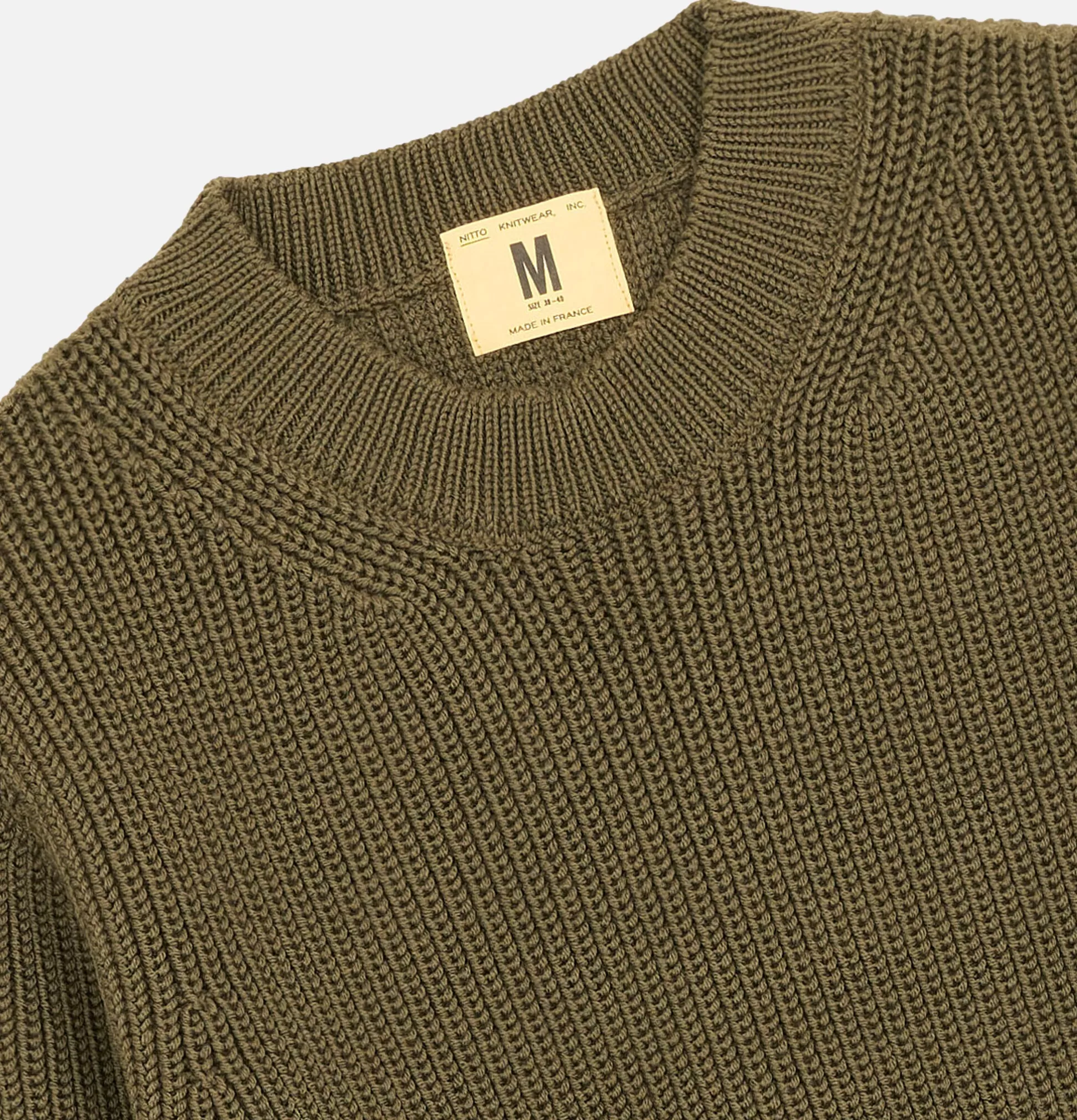 NITTO KNITWEAR Knitwear<Vasken Knit Khaki