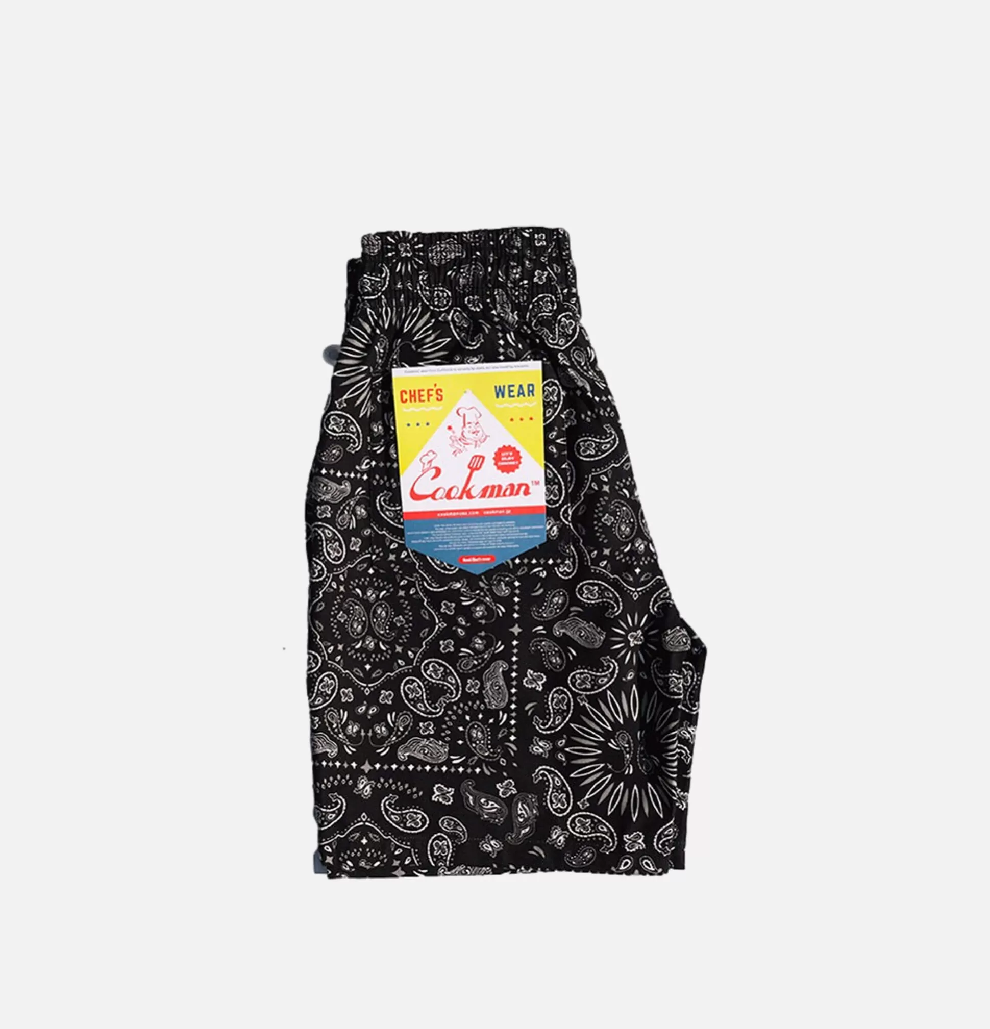 COOKMAN Shorts<Waiters Short Paisley Black