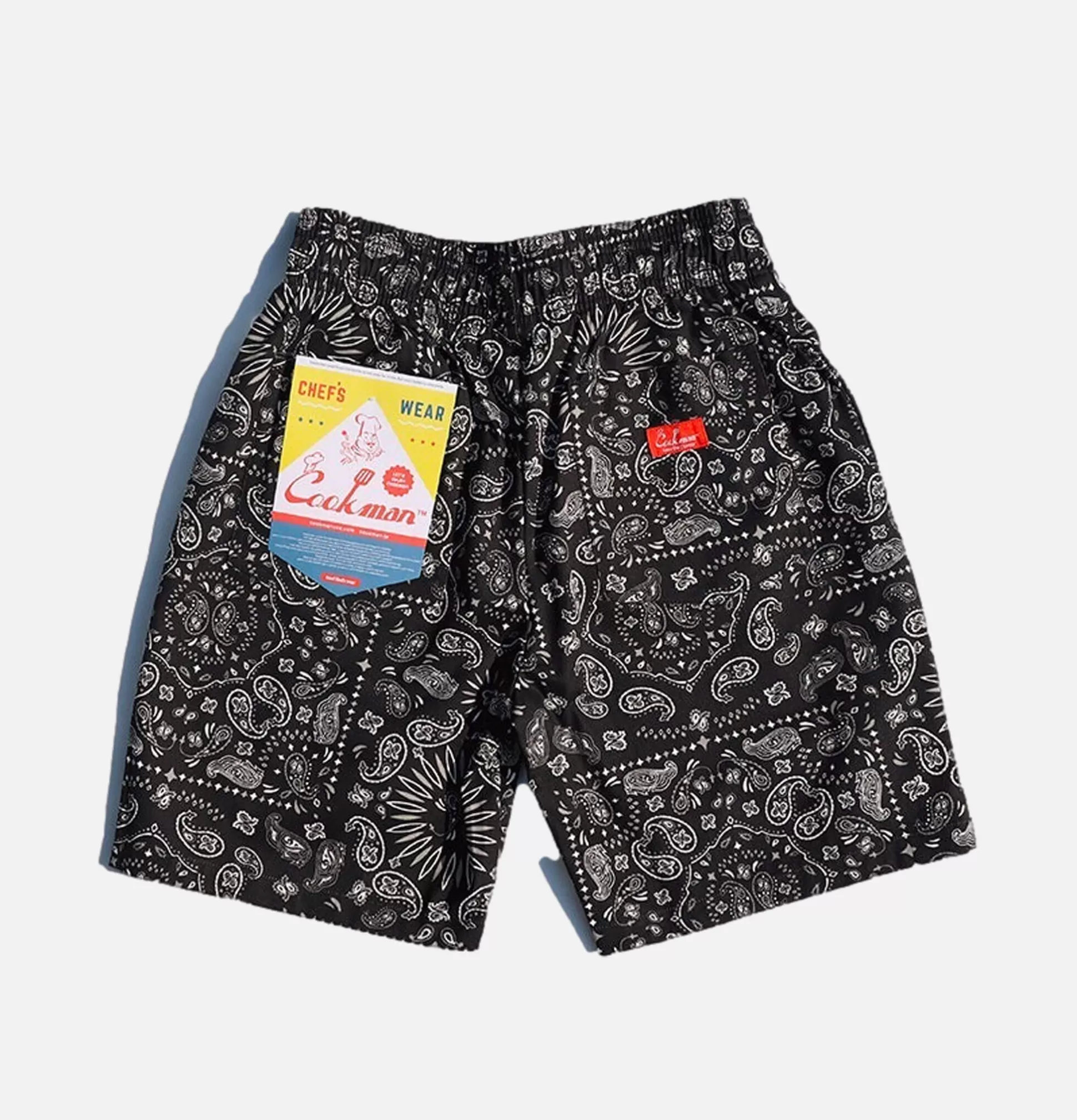 COOKMAN Shorts<Waiters Short Paisley Black