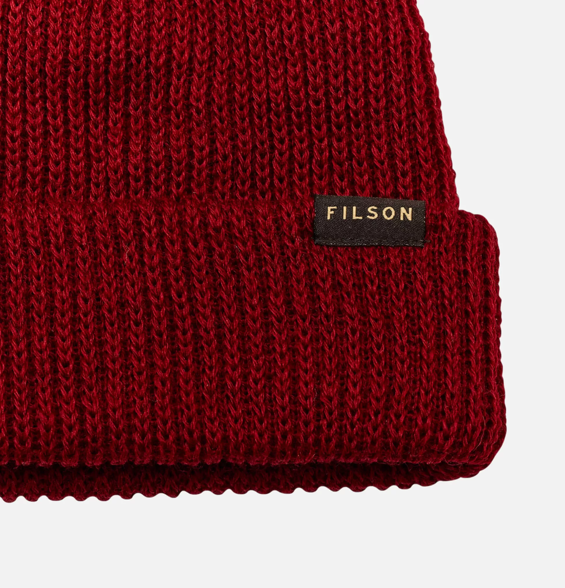 FILSON Gloves • Beanies • Scarves<Watch Cap Ballard Wool Red