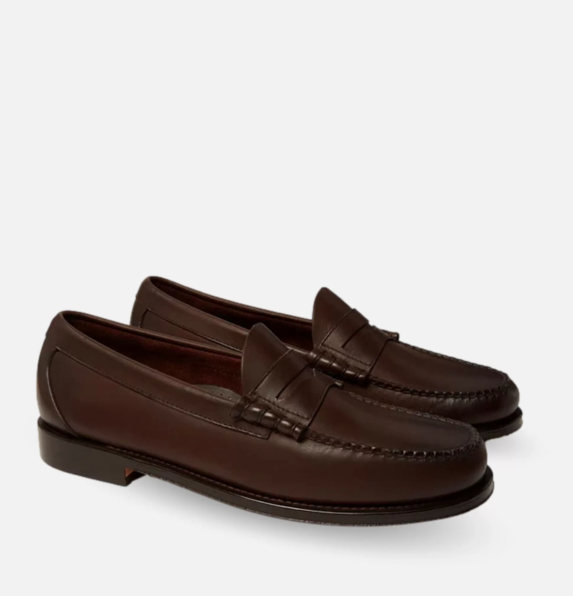 G.H. BASS Shoes<Weejuns Larson Penny Loafers Soft Chocolate Leather