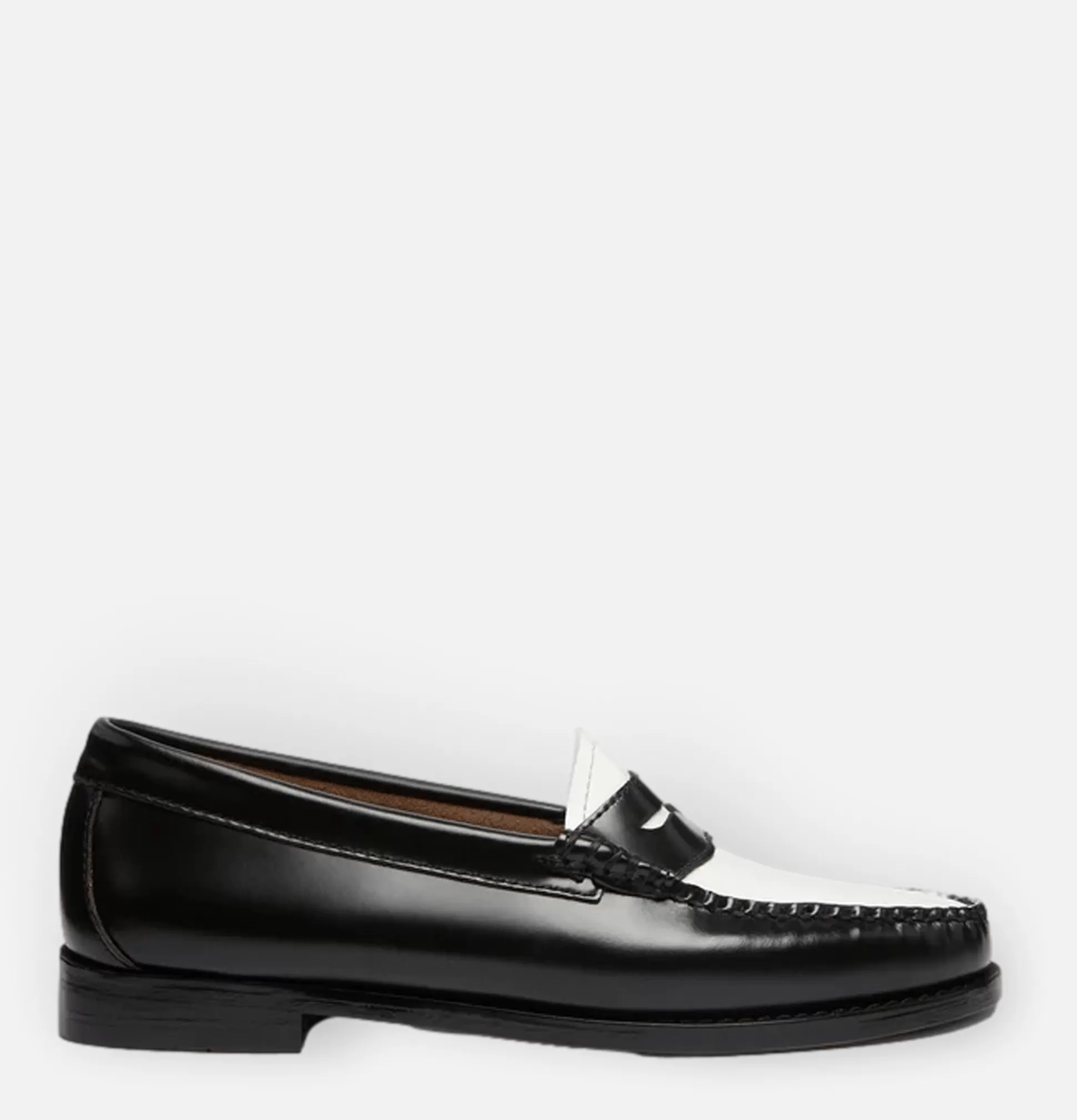 G.H. BASS Shoes<Weejuns Penny Loafers Black & White