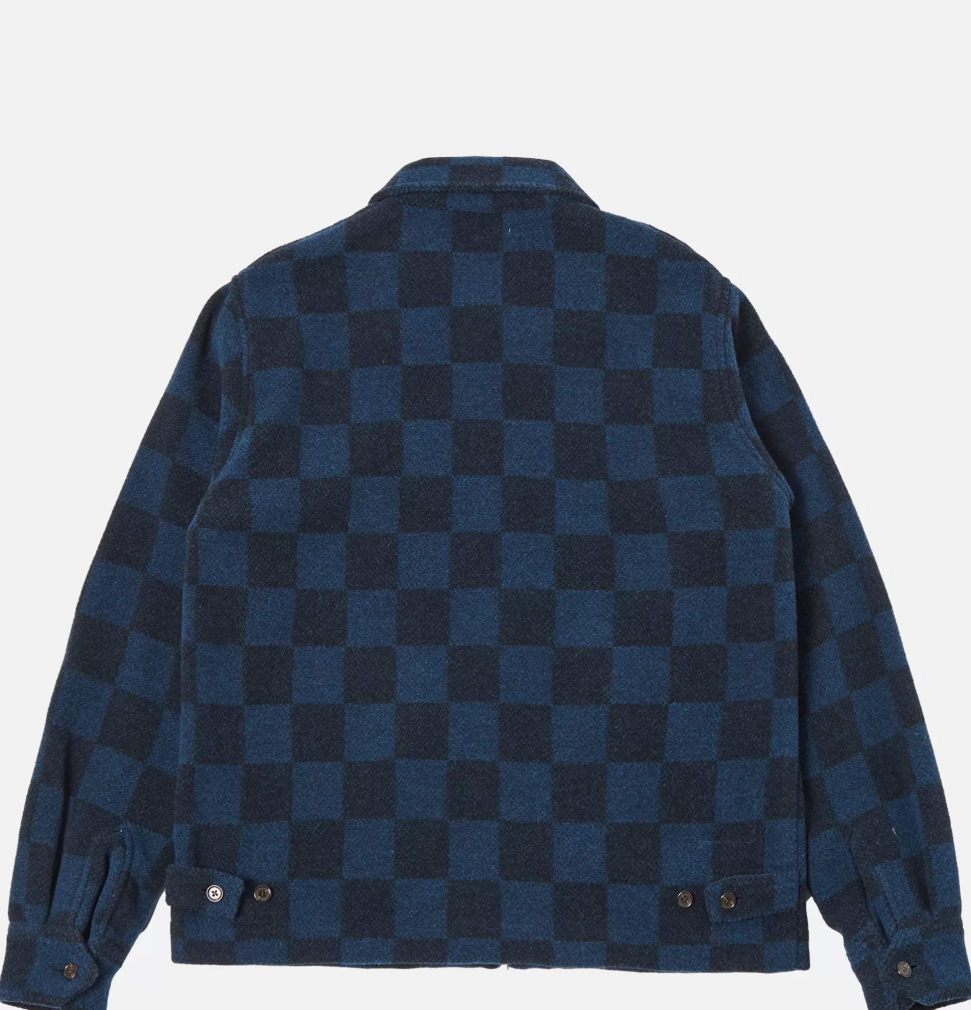 UNIVERSAL WORKS Coats & Jackets<Windcheater Jacket Navy Checkerboard