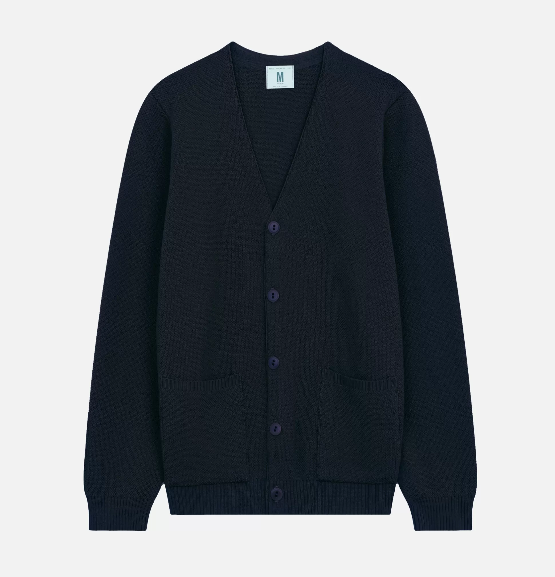 NITTO KNITWEAR Knitwear<Youri Cardigan Coton Navy