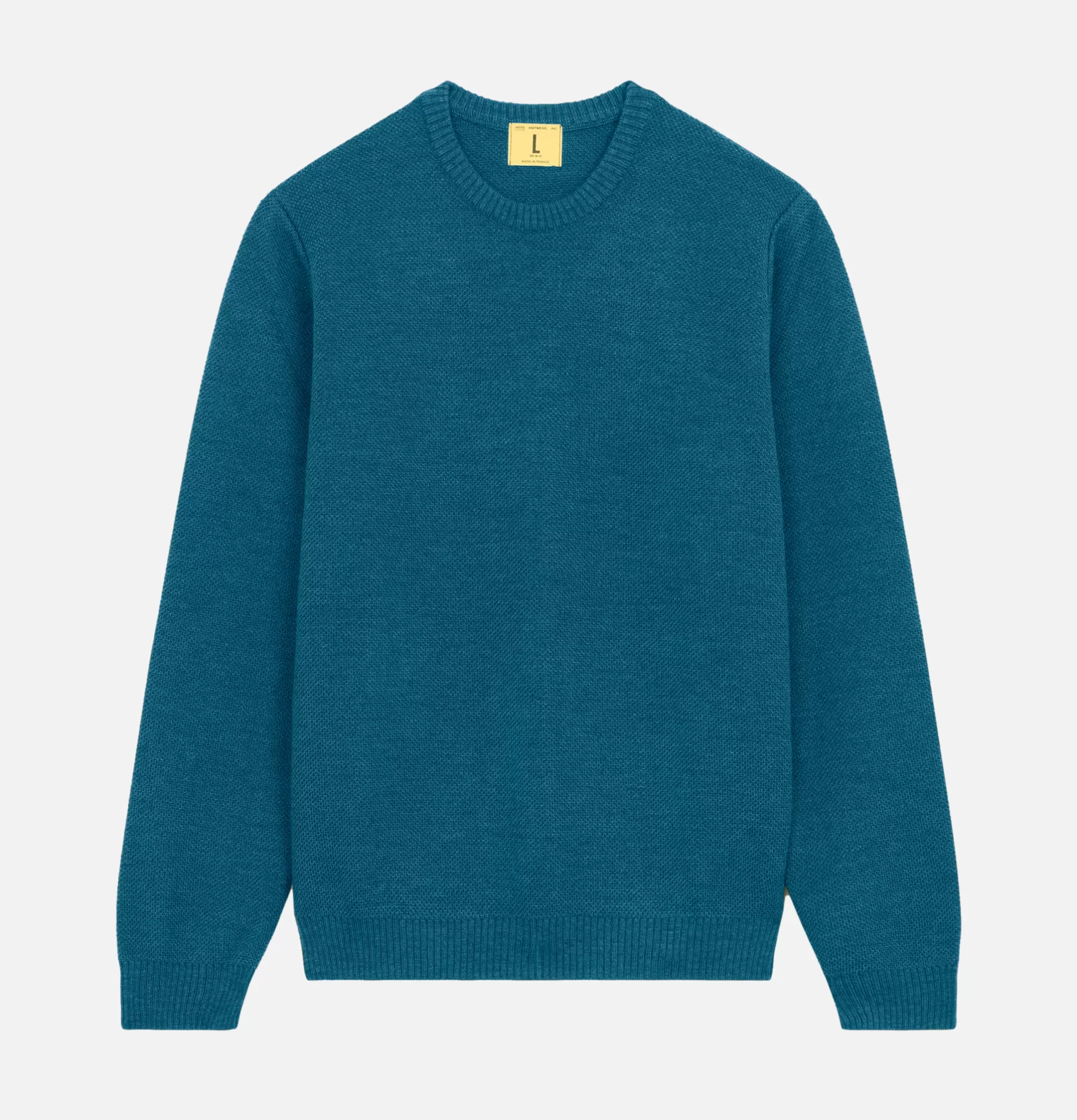 NITTO KNITWEAR Knitwear<Youri Wool Knit Blue