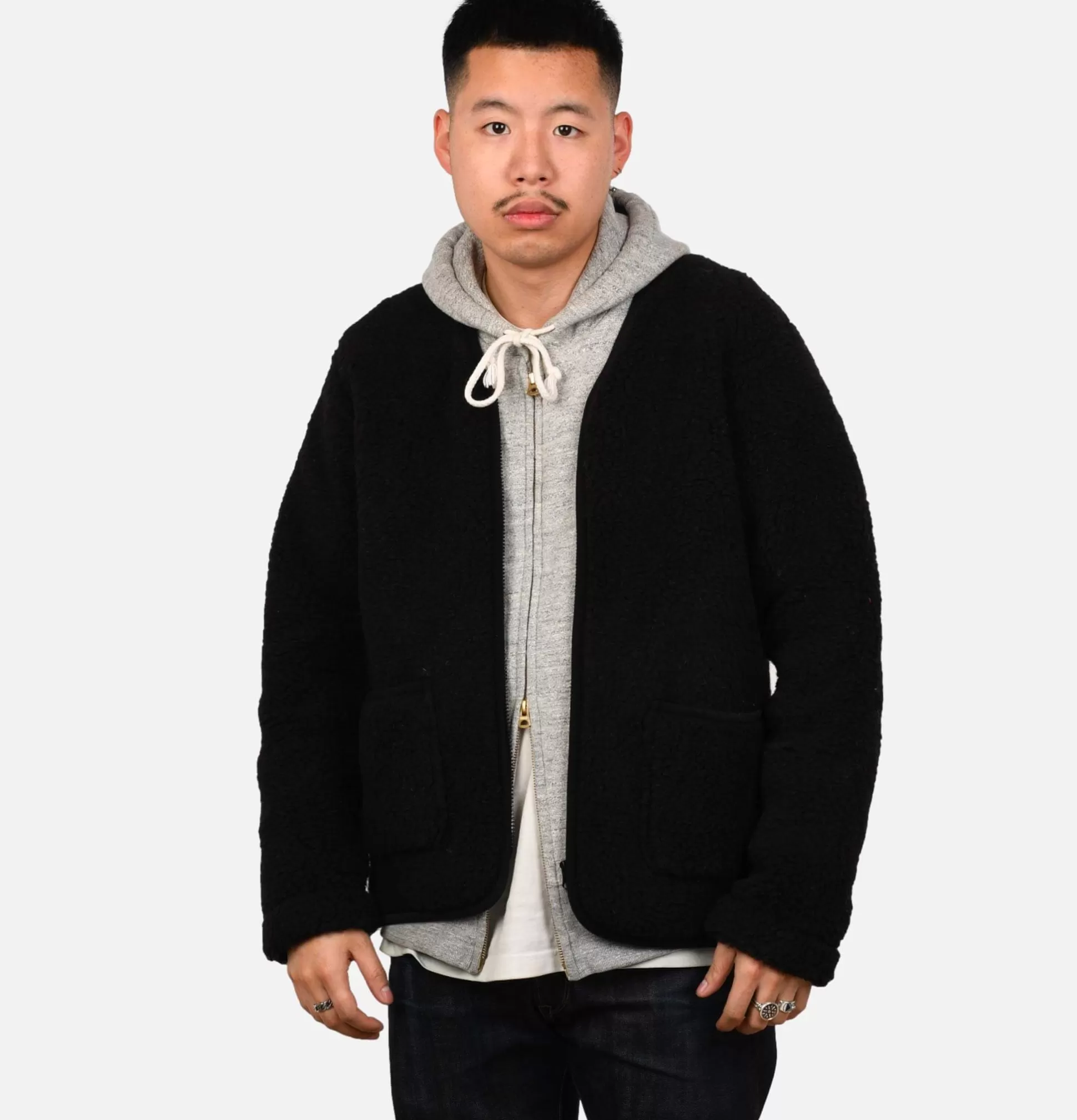 COLDBREAKER Sweatshirts & Fleeces<Zip Up Vee Cardigan Mole